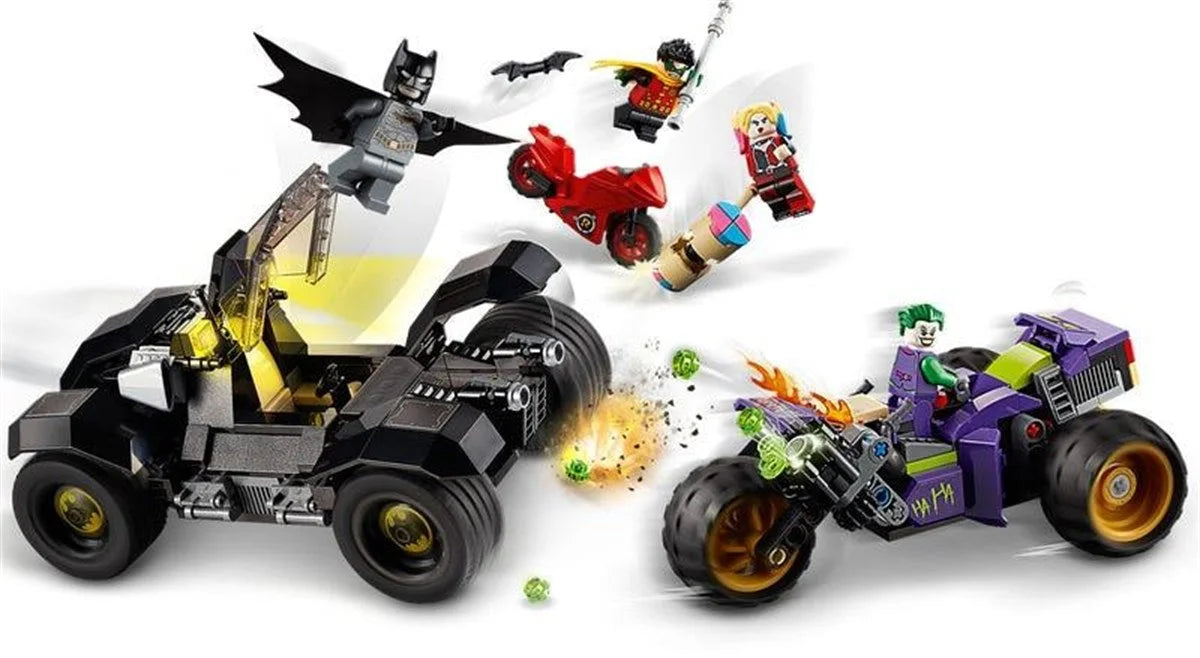 Lego DC Comics Super Heroes Joker’in Üç Tekerlekli Motosiklet Takibi 76159 | Toysall