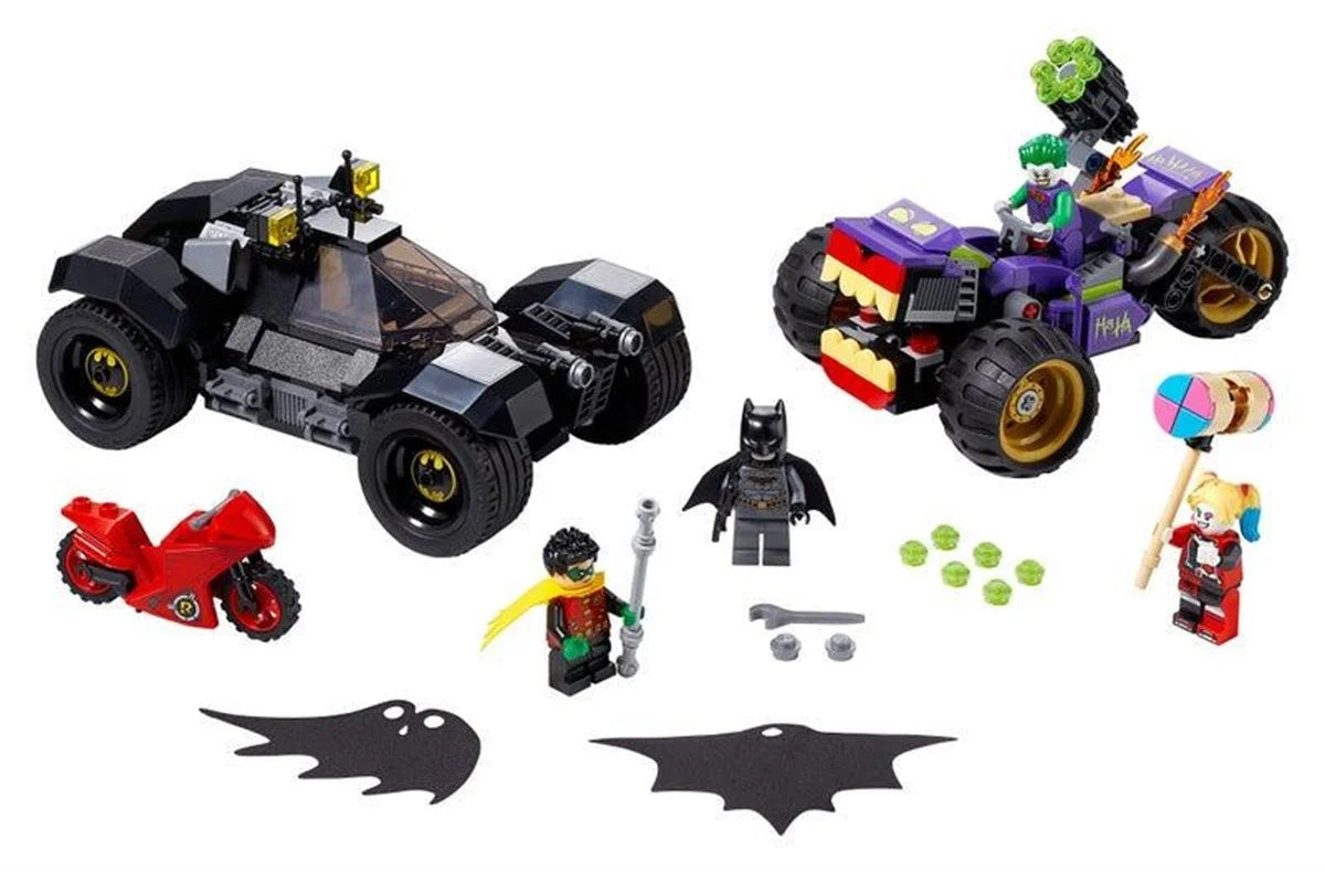 Lego DC Comics Super Heroes Joker’in Üç Tekerlekli Motosiklet Takibi 76159 | Toysall