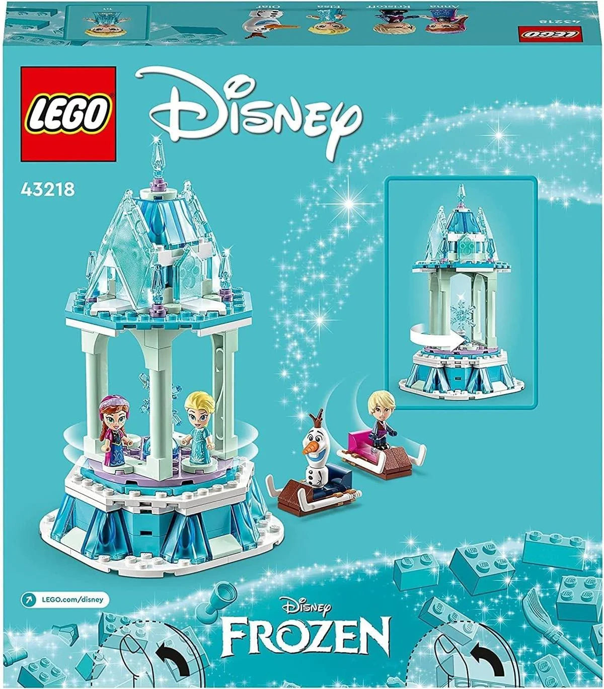 Lego Disney Anna ve Elsa'nın Sihirli Atlıkarıncası 43218 | Toysall