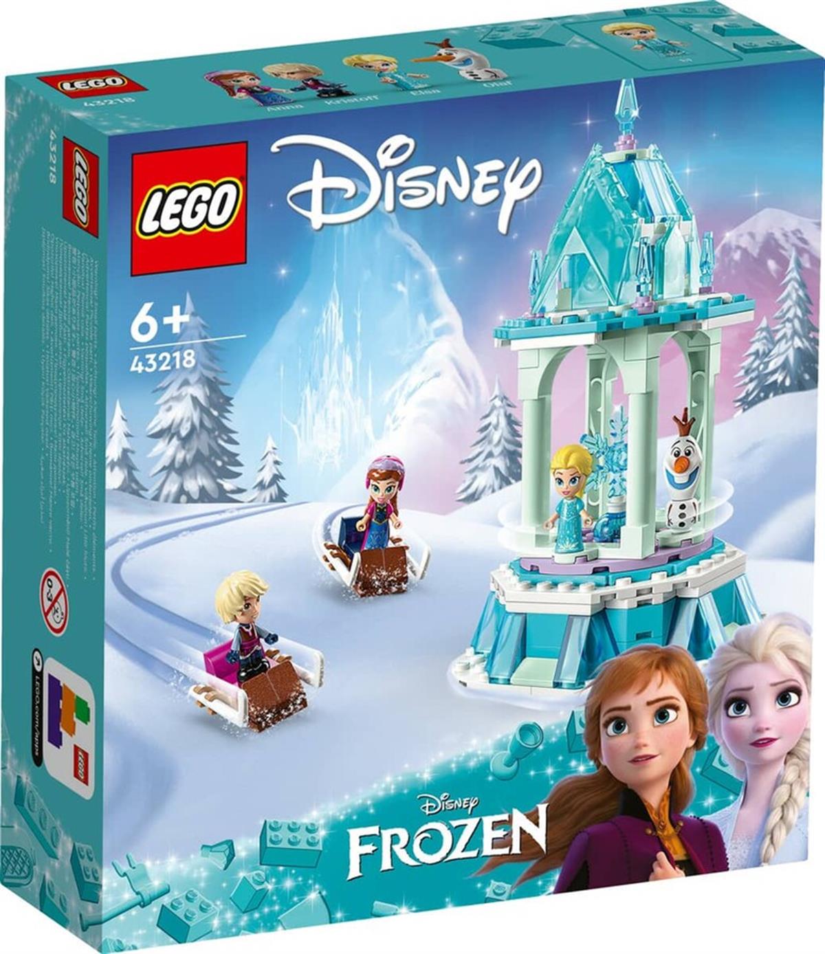 Lego Disney Anna ve Elsa'nın Sihirli Atlıkarıncası 43218 | Toysall
