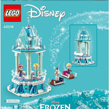 Lego Disney Anna ve Elsa'nın Sihirli Atlıkarıncası 43218