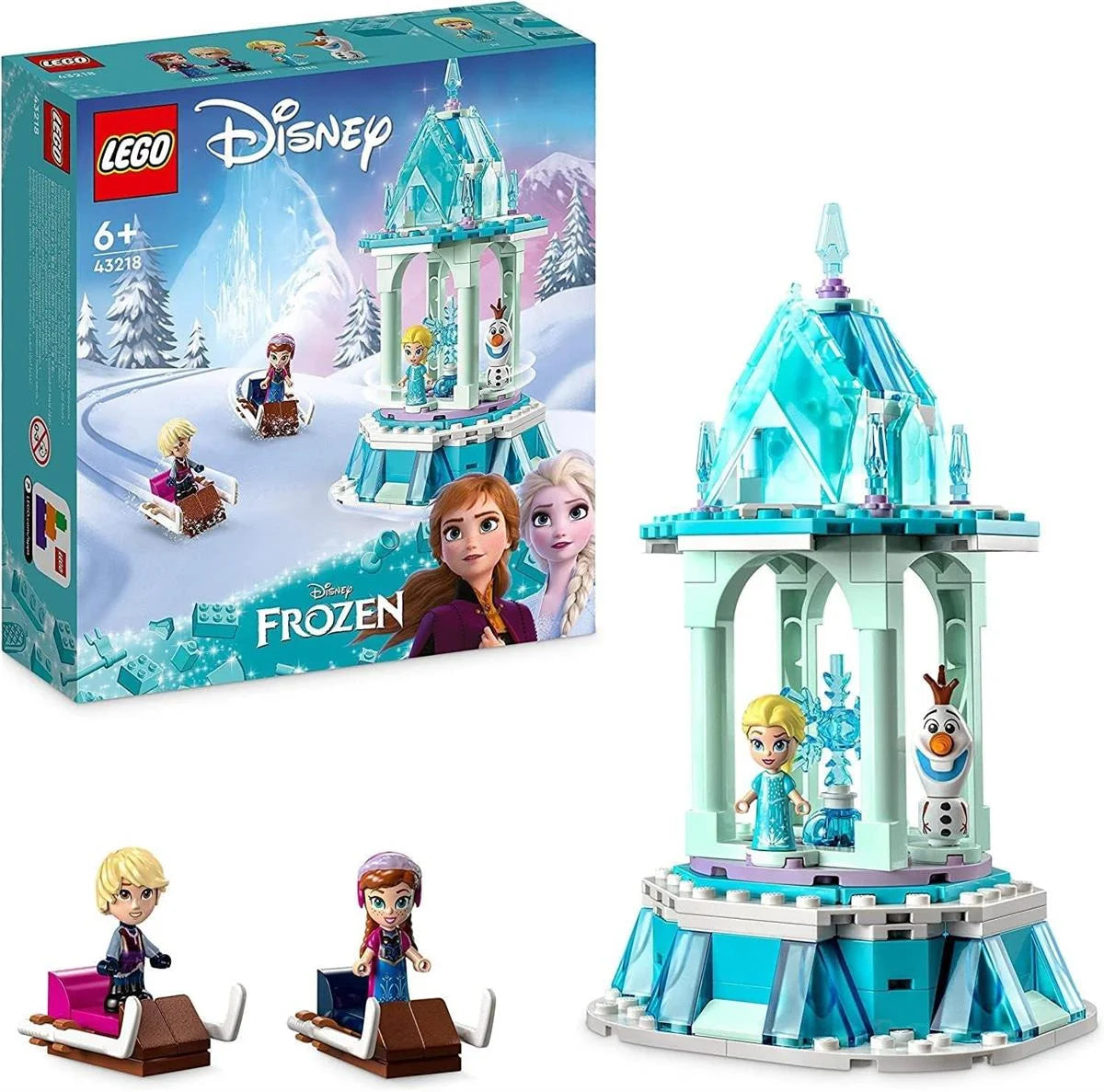 Lego Disney Anna ve Elsa'nın Sihirli Atlıkarıncası 43218 | Toysall