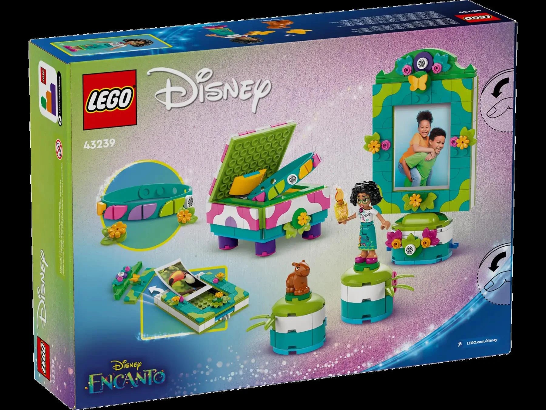 Lego Disney Enkanto Mirabel'in Fotoğraf Çerçevesi ve Takı Kutusu 43239 | Toysall