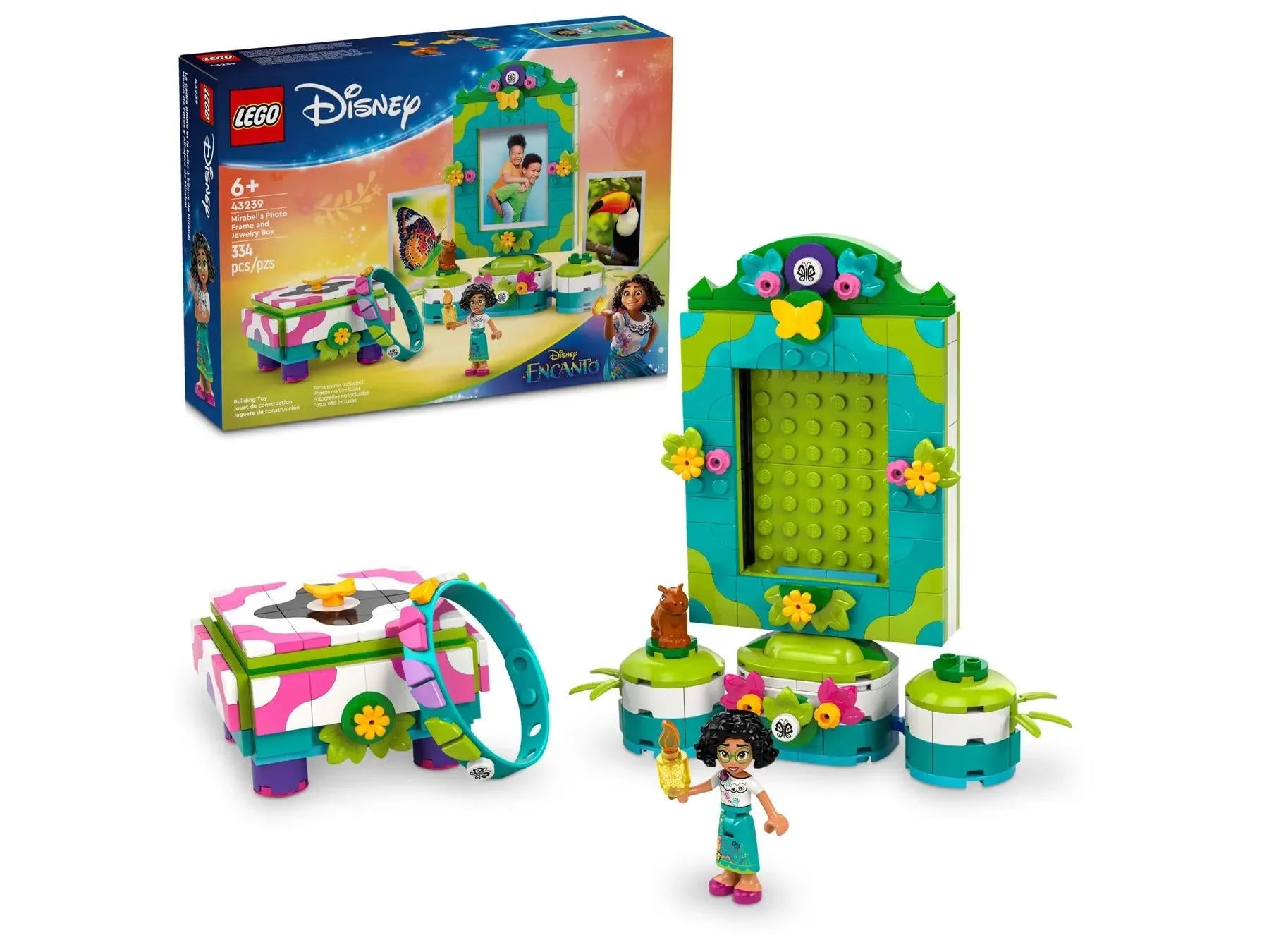 Lego Disney Enkanto Mirabel'in Fotoğraf Çerçevesi ve Takı Kutusu 43239 | Toysall