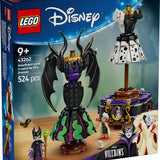 Lego Disney Kötüleri Malefizin ve Cruella De Vilin Elbiseleri 43262
