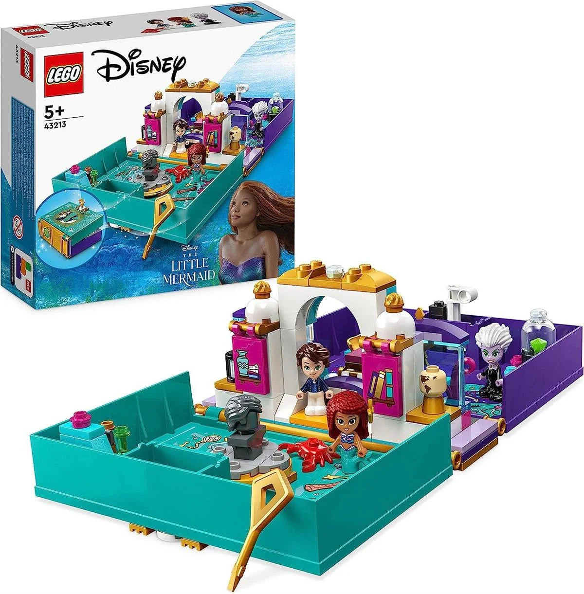 Lego Disney Küçük Deniz Kızı Hikaye Kitabı 43213 | Toysall