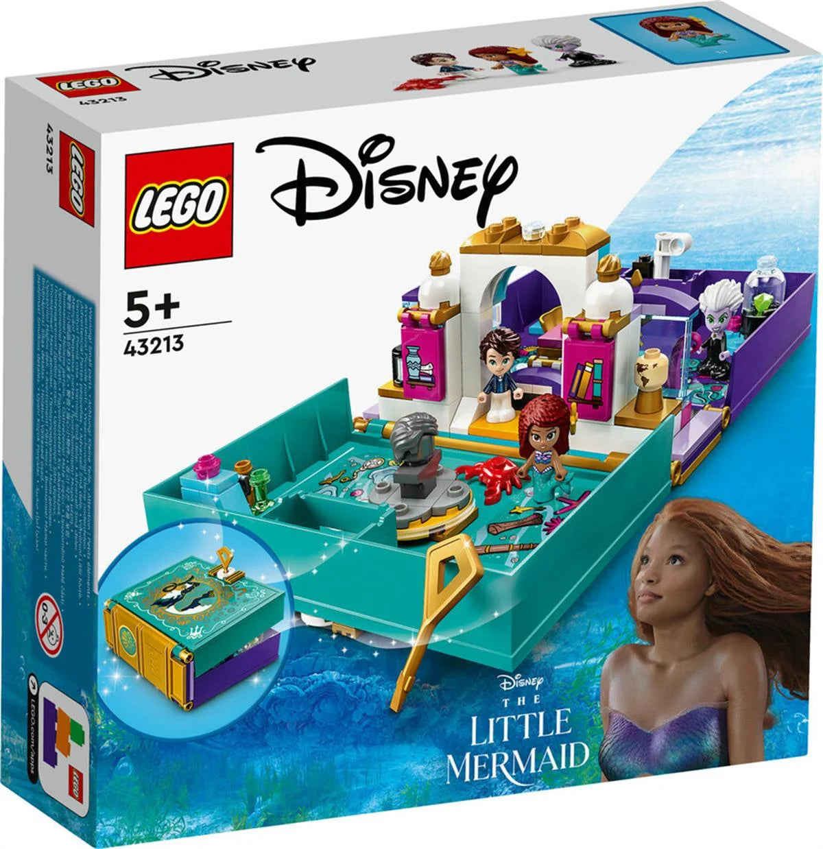 Lego Disney Küçük Deniz Kızı Hikaye Kitabı 43213 | Toysall