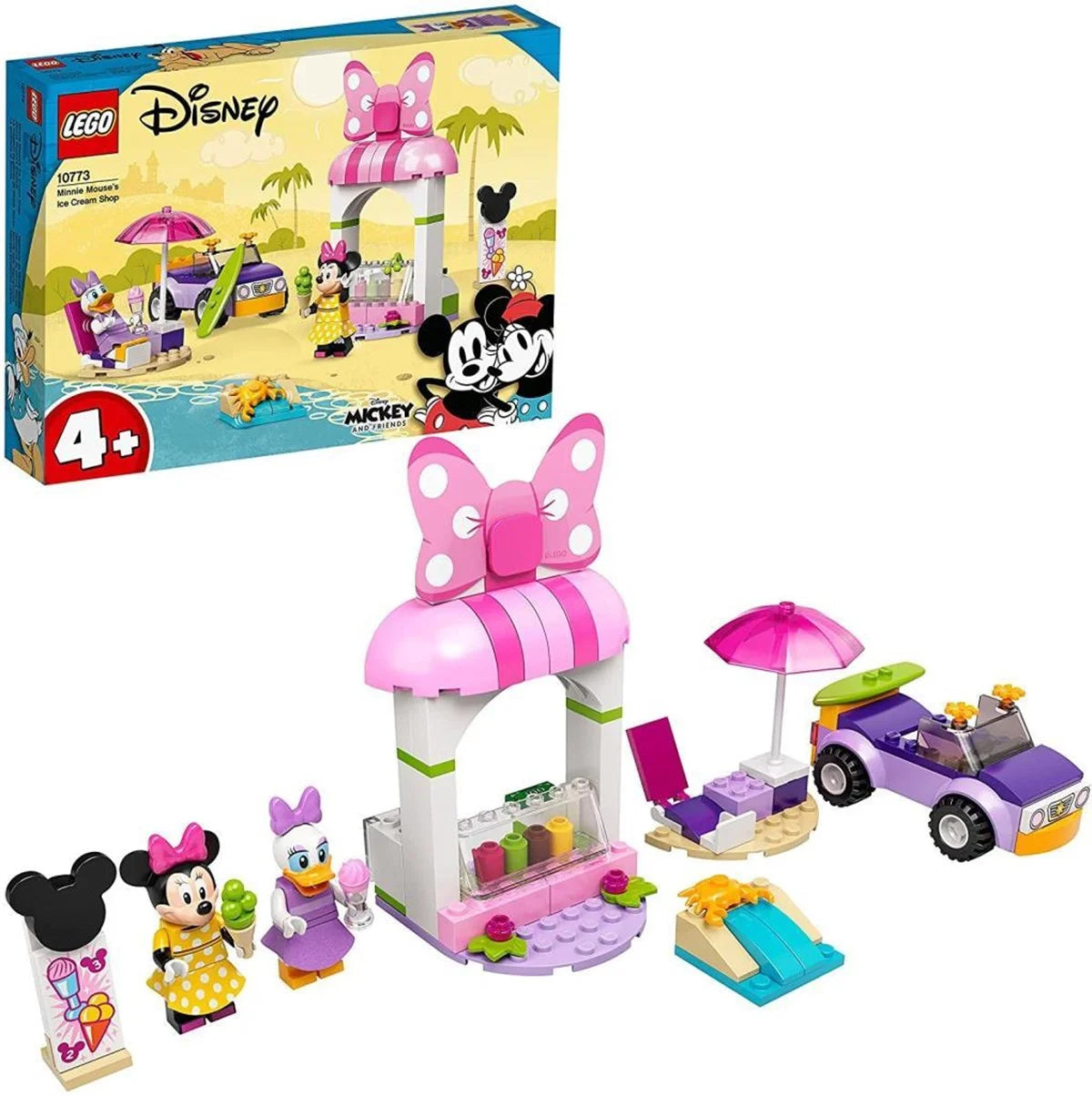 Lego Disney Mickey and Friends Mickey Farenin Dondurma Dükkanı 10773 | Toysall