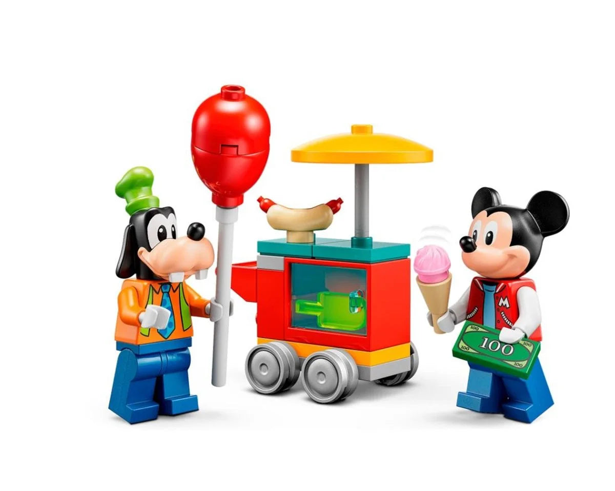 Lego Disney Mickey and Friends ve Goofy Lunapark Eğlencesi 10778 | Toysall