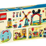 Lego Disney Mickey and Friends ve Goofy Lunapark Eğlencesi 10778 | Toysall