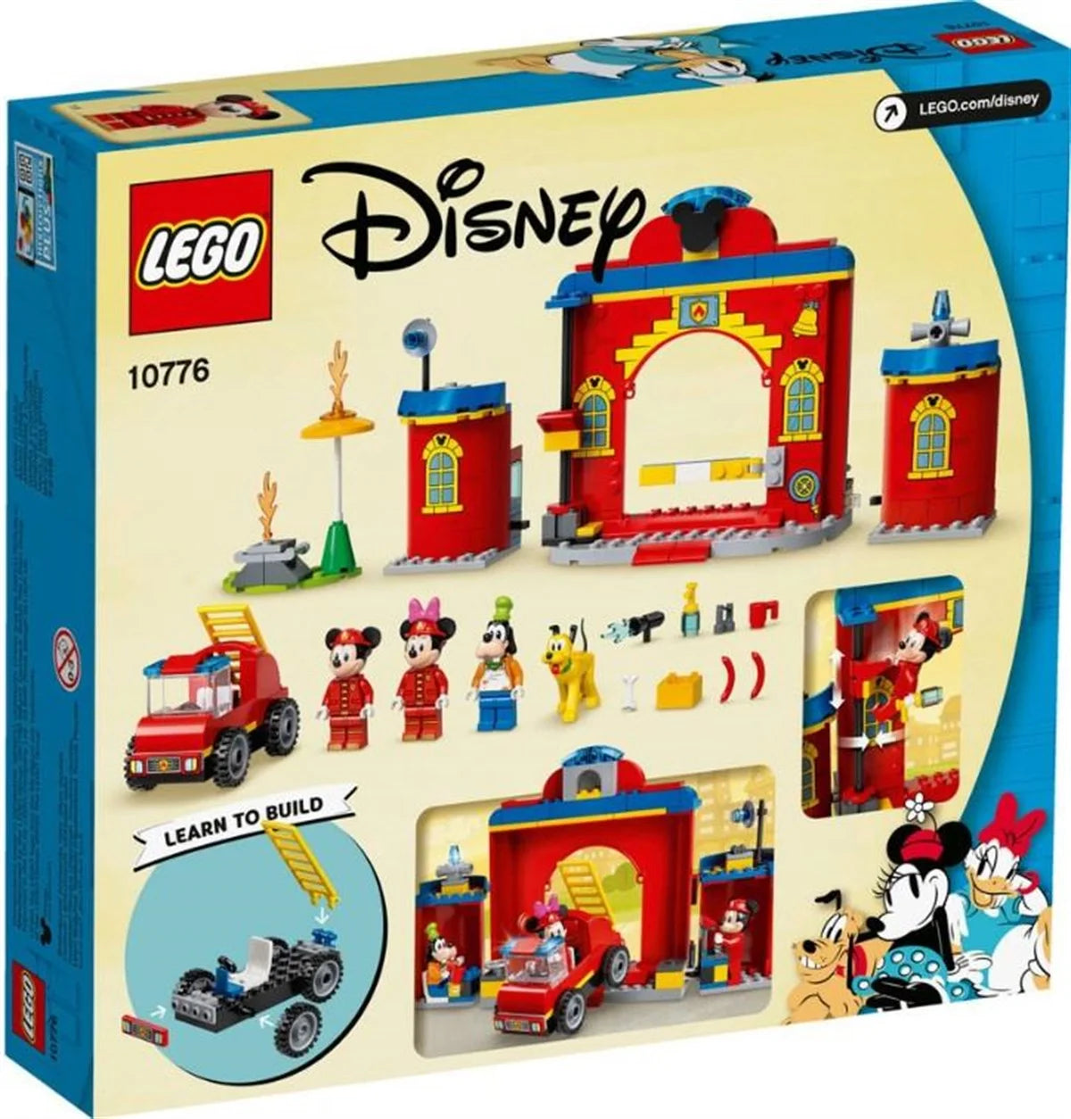 Lego Disney Mickey & Friends İtfiaye Merkezi ve Kamyonu 10776 | Toysall