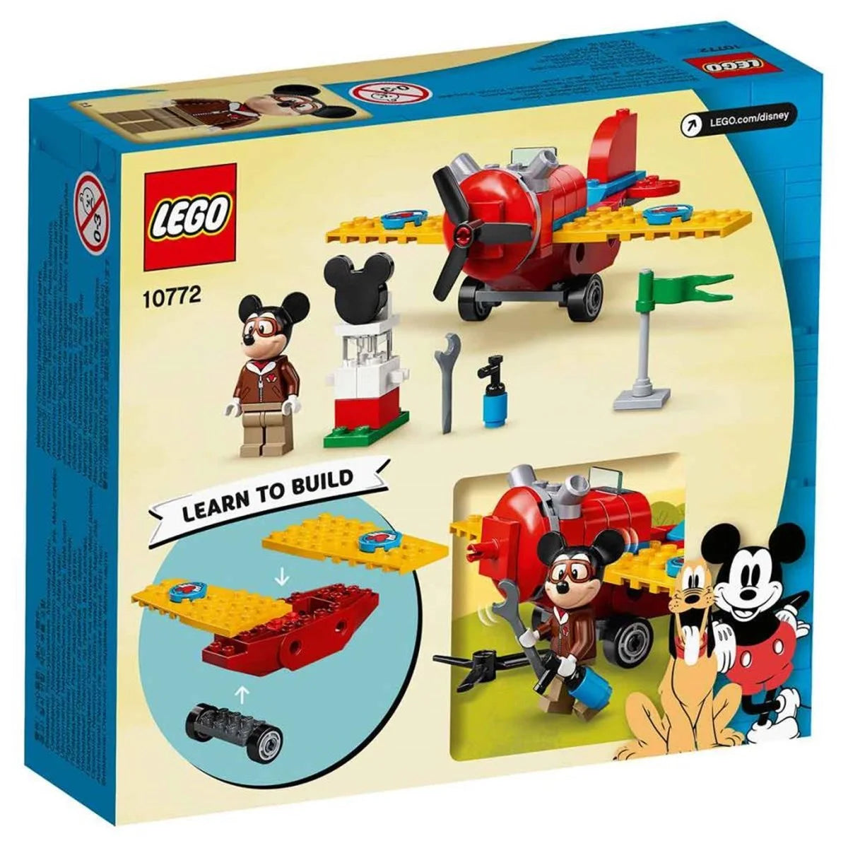 Lego Disney Mickey & Friends Mickey Fare’nin Pervaneli Uçağı 10772 | Toysall