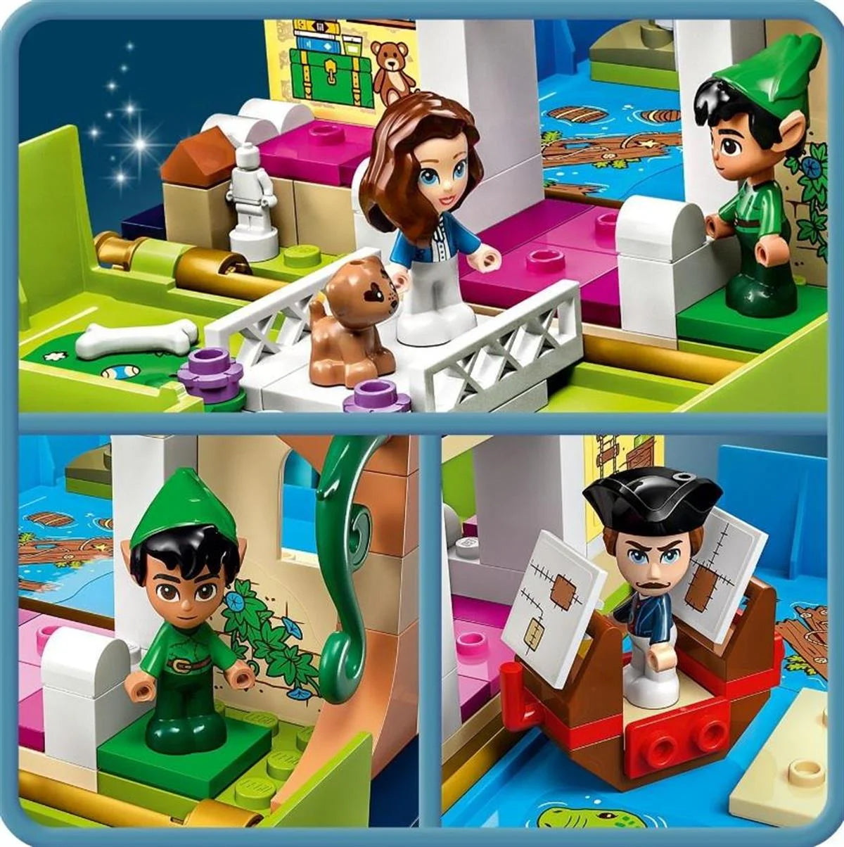 Lego Disney Peter Pan ve Wendy'nin Hikaye Kitabı Macerası 43220 | Toysall