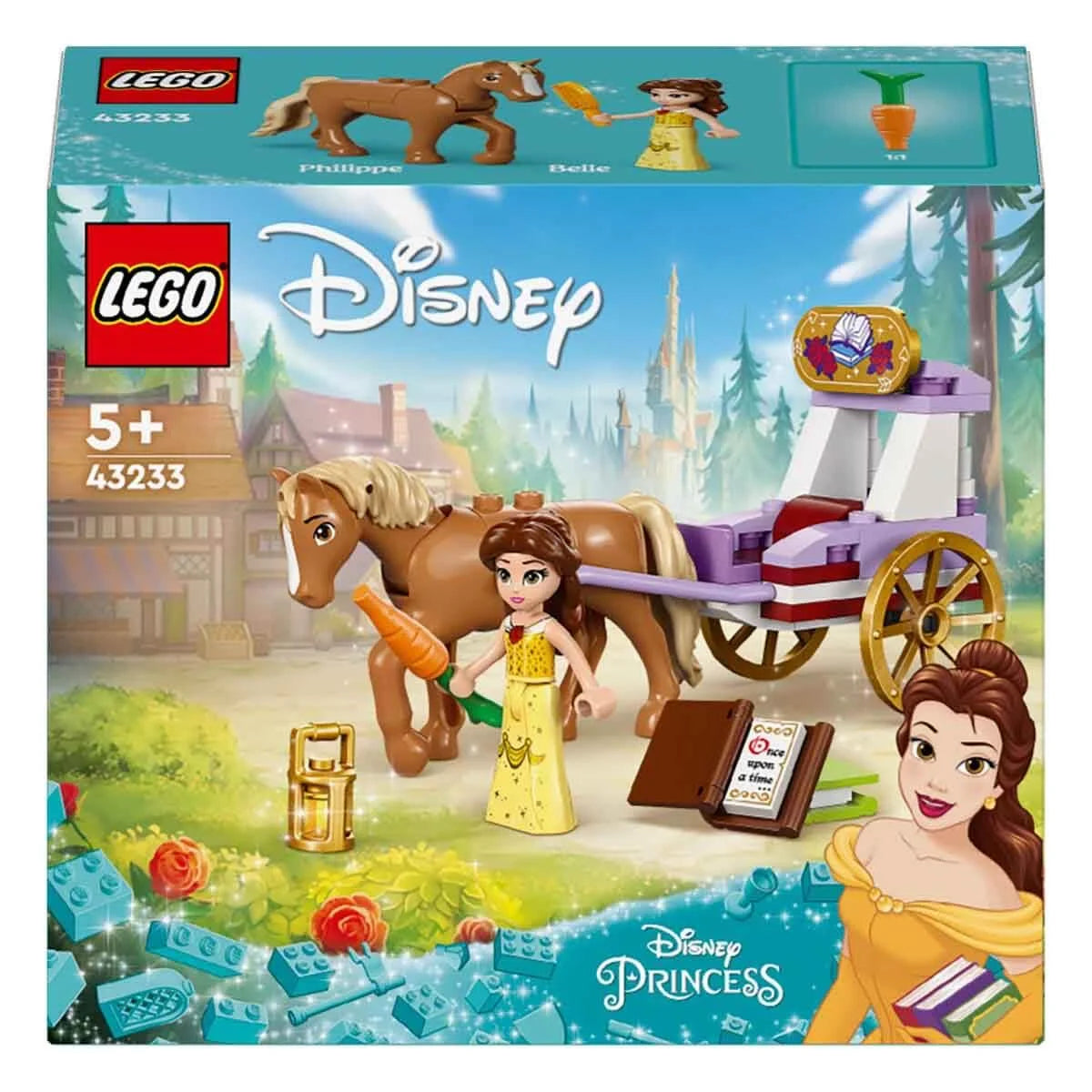 Lego Disney Prensesi Belle'in Hikaye Zamanı At Arabası 43233 | Toysall