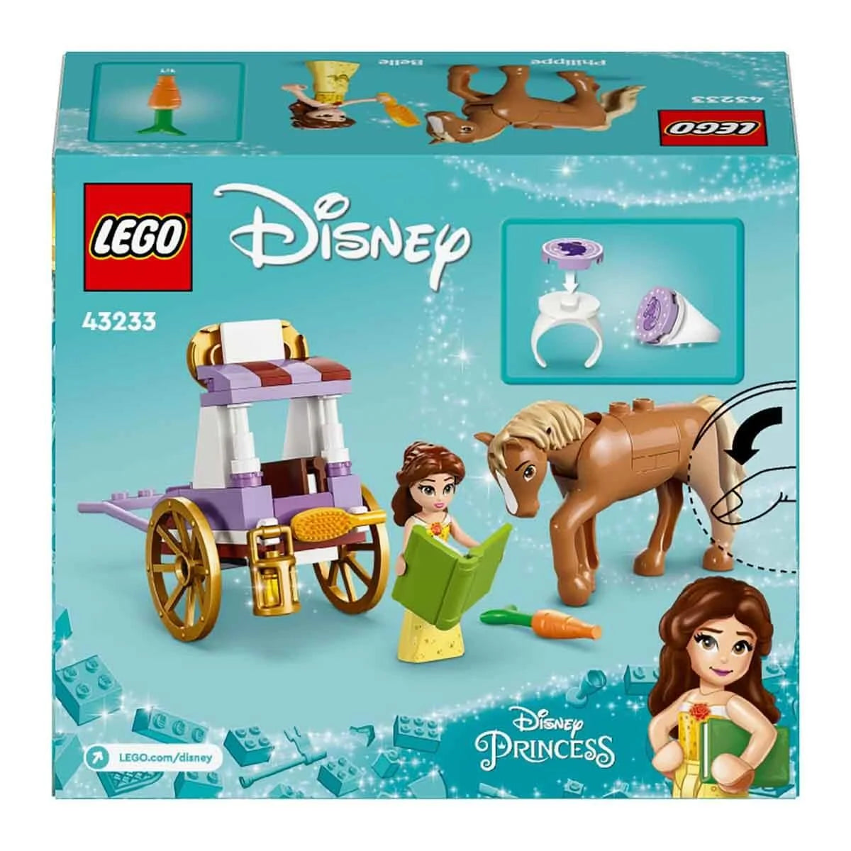 Lego Disney Prensesi Belle'in Hikaye Zamanı At Arabası 43233 | Toysall