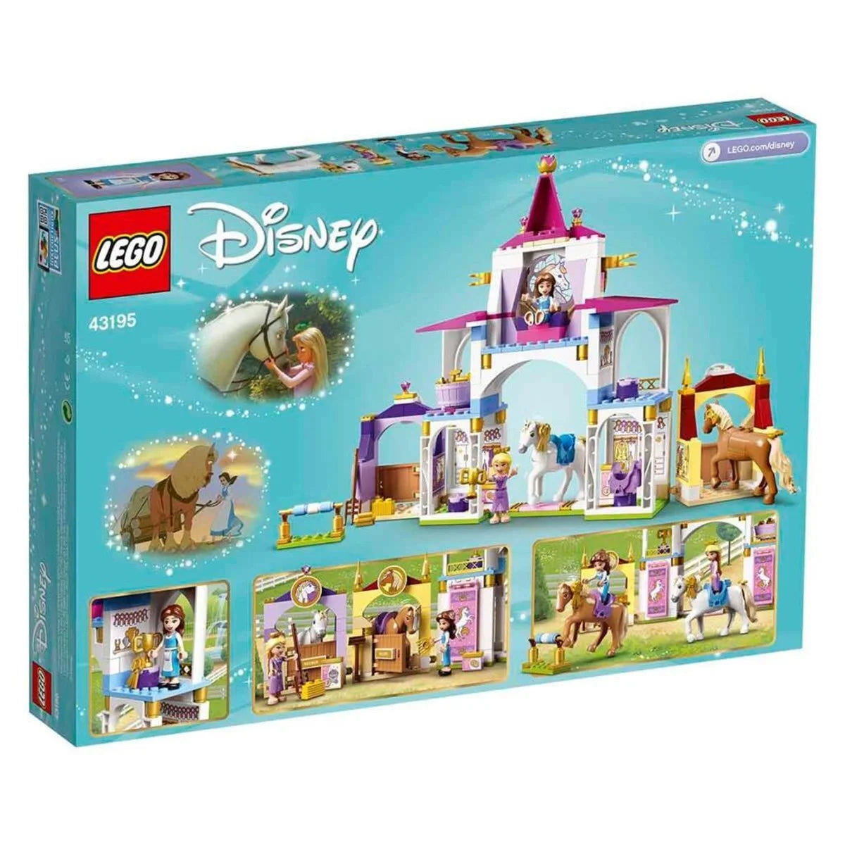 Lego Disney Princess Belle ve Rapunzel'in Kraliyet Ahırları 43195 | Toysall