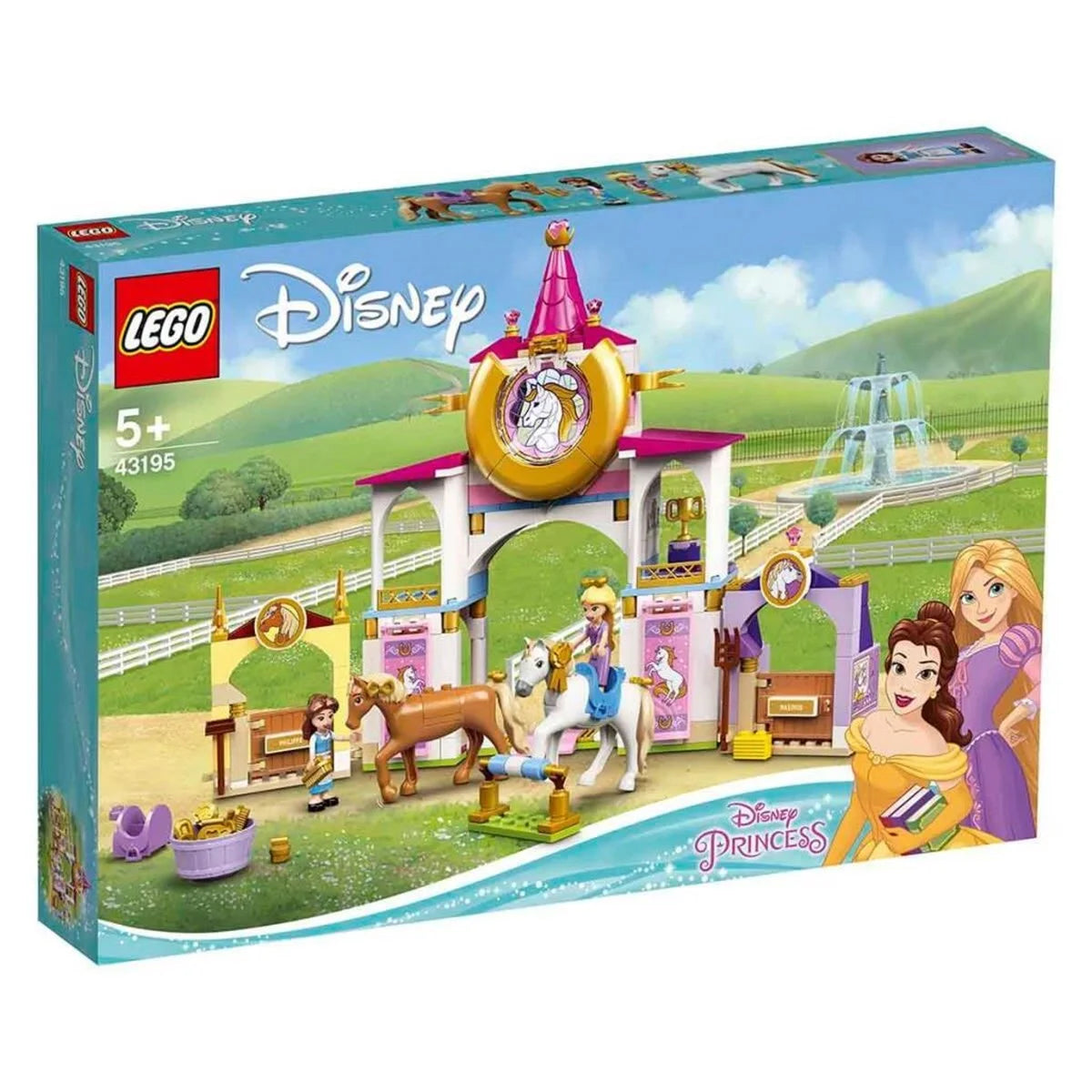 Lego Disney Princess Belle ve Rapunzel'in Kraliyet Ahırları 43195 | Toysall