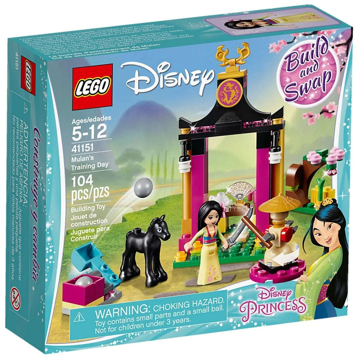 Lego Disney Princess Mulan'ın Eğitim Günü 41151 | Toysall