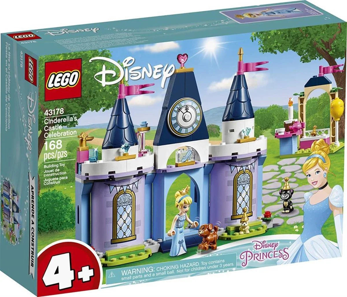 Lego Disney Princess Sindirella'nın Şato Kutlaması 43178 | Toysall