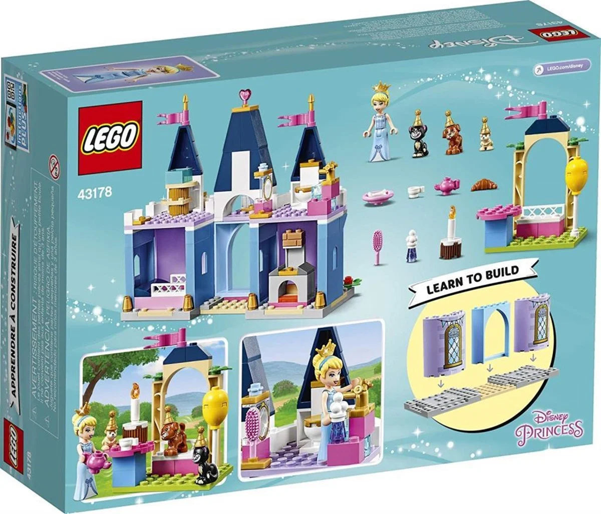 Lego Disney Princess Sindirella'nın Şato Kutlaması 43178 | Toysall