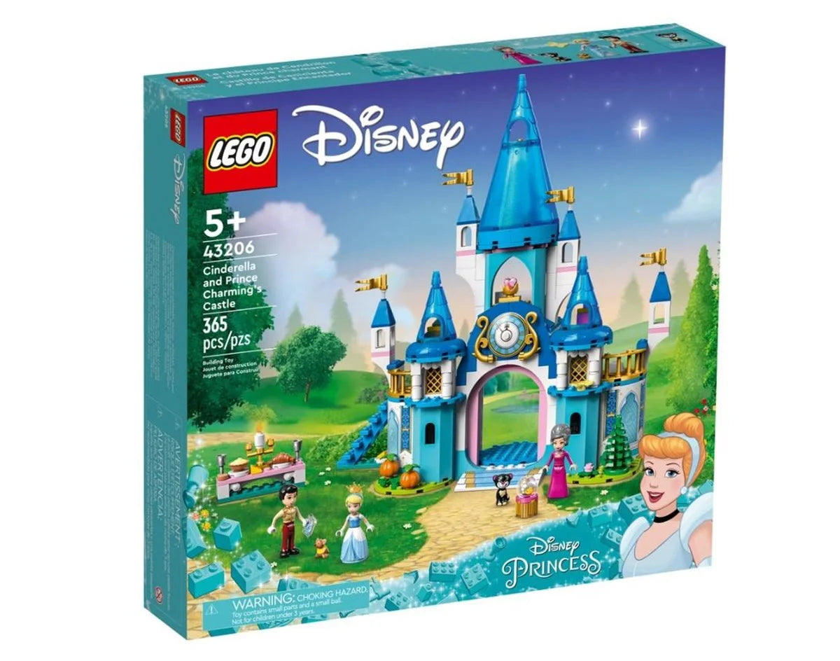 Lego Disney Princess Sindirella ve Yakışıklı Prensin Şatosu 43206 | Toysall