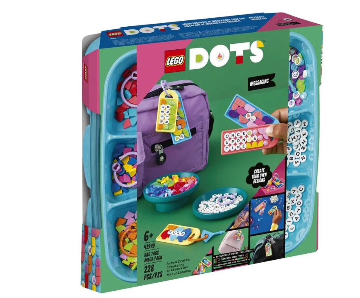 Lego Dots Çanta Süsleri Mega Paket - Mesajlar 41949 | Toysall