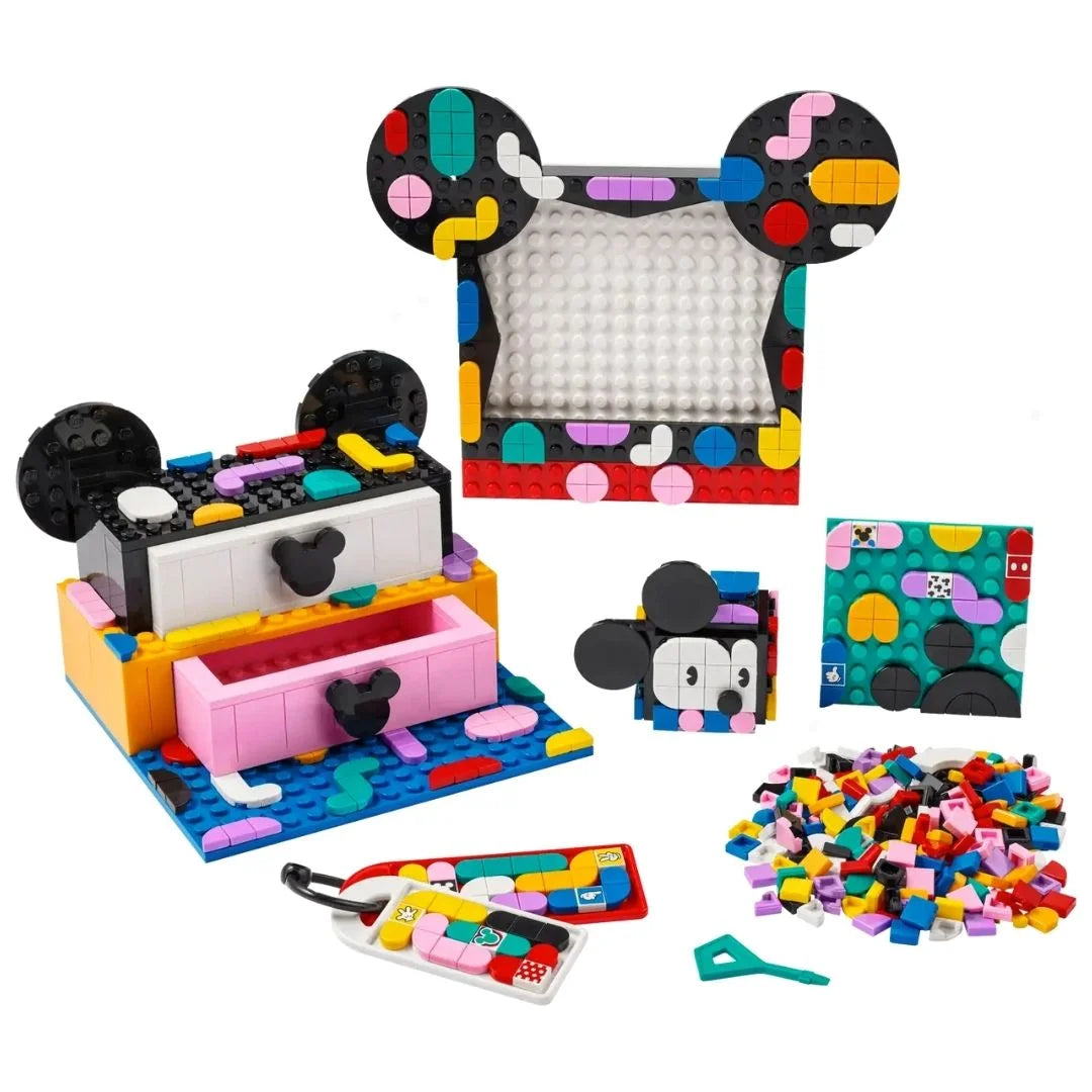 Lego Dots Disney Mickey Fare ve Minnie Fare Okula Dönüş Projesi Kutusu 41964 | Toysall