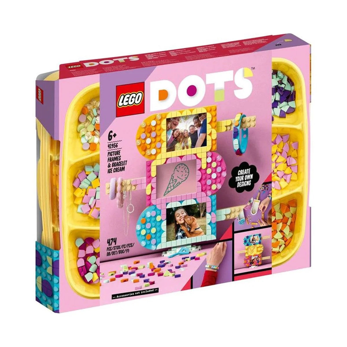 Lego Dots Dondurma Resim Çerçeveleri ve Bileklik 41956 | Toysall