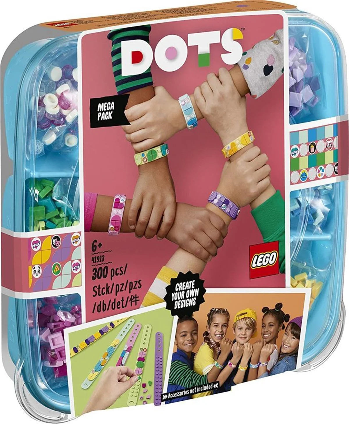 Lego Dots Mega Bileklik Paketi 41913 | Toysall