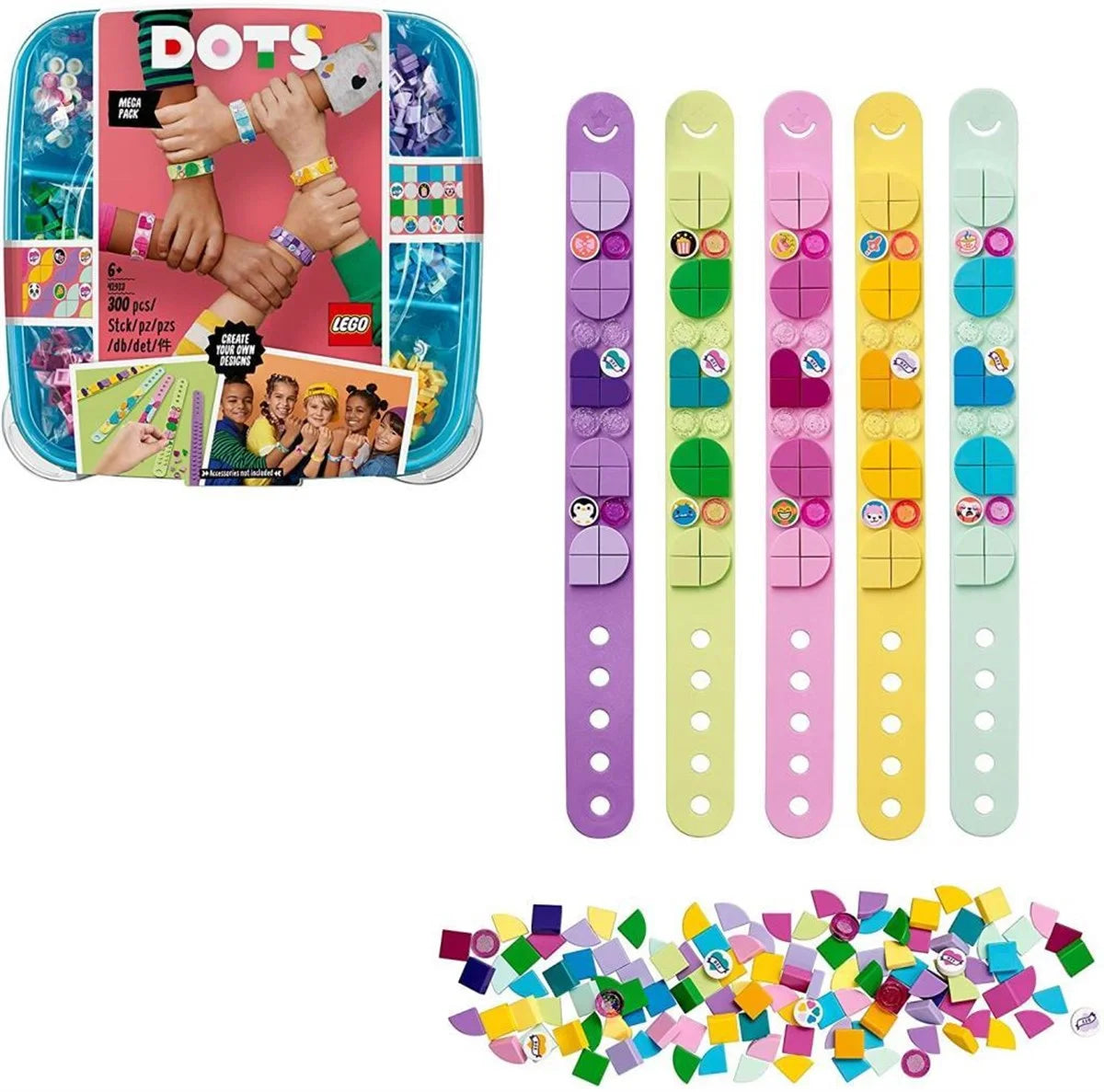 Lego Dots Mega Bileklik Paketi 41913 | Toysall