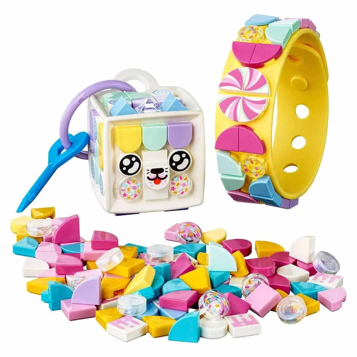 Lego Dots Şeker Kedicik Bileklik Ve Çanta Süsü 41944 | Toysall