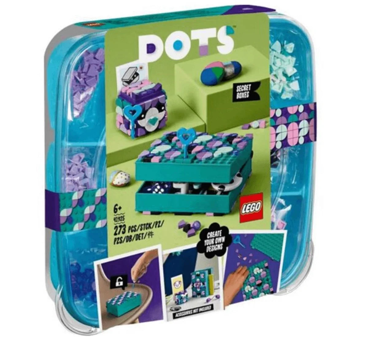 Lego Dots Sır Kutuları El Sanatları Süsleme Seti 41925 | Toysall