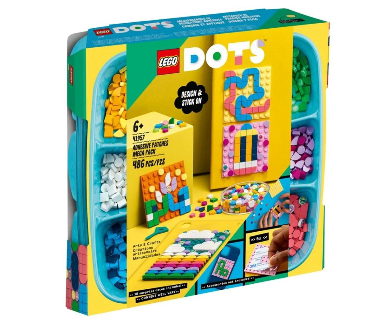 Lego Dots Yapıştırılabilir Kare Parçalar Mega Paket 41957 | Toysall