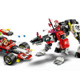 Lego Dreamzzz Cooper'ın Kaplan Robotu ve Zero'nun Hot Rod Arabası 71497