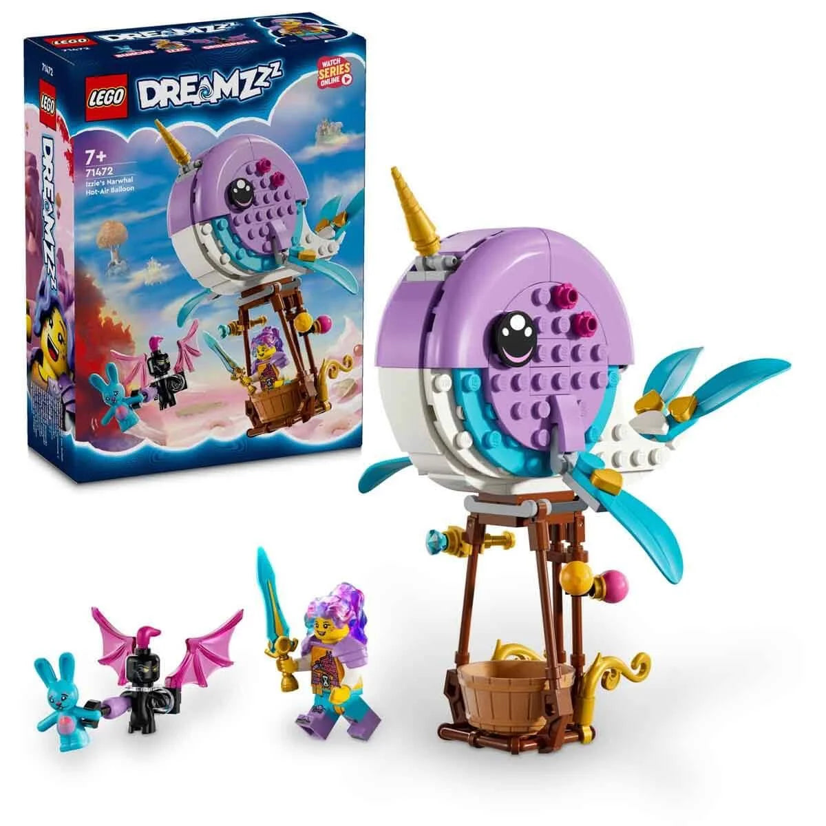 Lego Dreamzzz Izzie'nin Deniz Gergedanı Sıcak Hava Balonu 71472 | Toysall