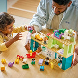 Lego Duplo 3’ü 1 Arada Figürlü Modern Aile Evi 10470