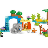 Lego Duplo 3’ü 1 Arada Vahşi Hayvan Aileleri 10446