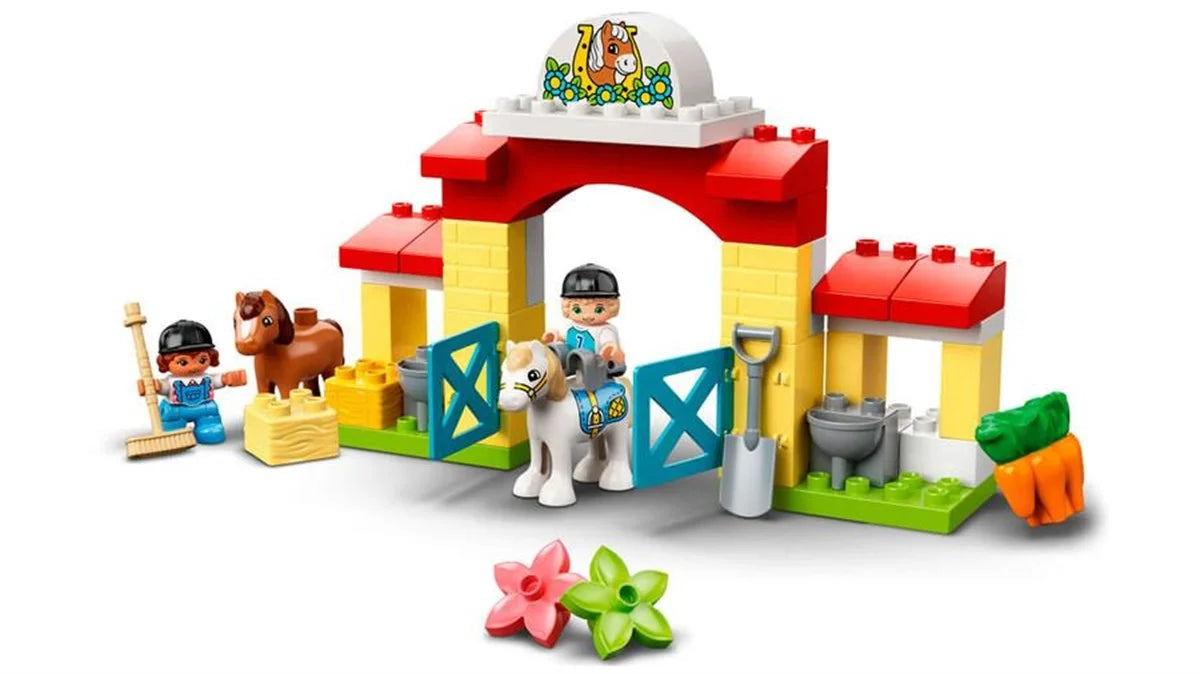 Lego Duplo At Ahırı ve Midilli Bakımı 10951 | Toysall