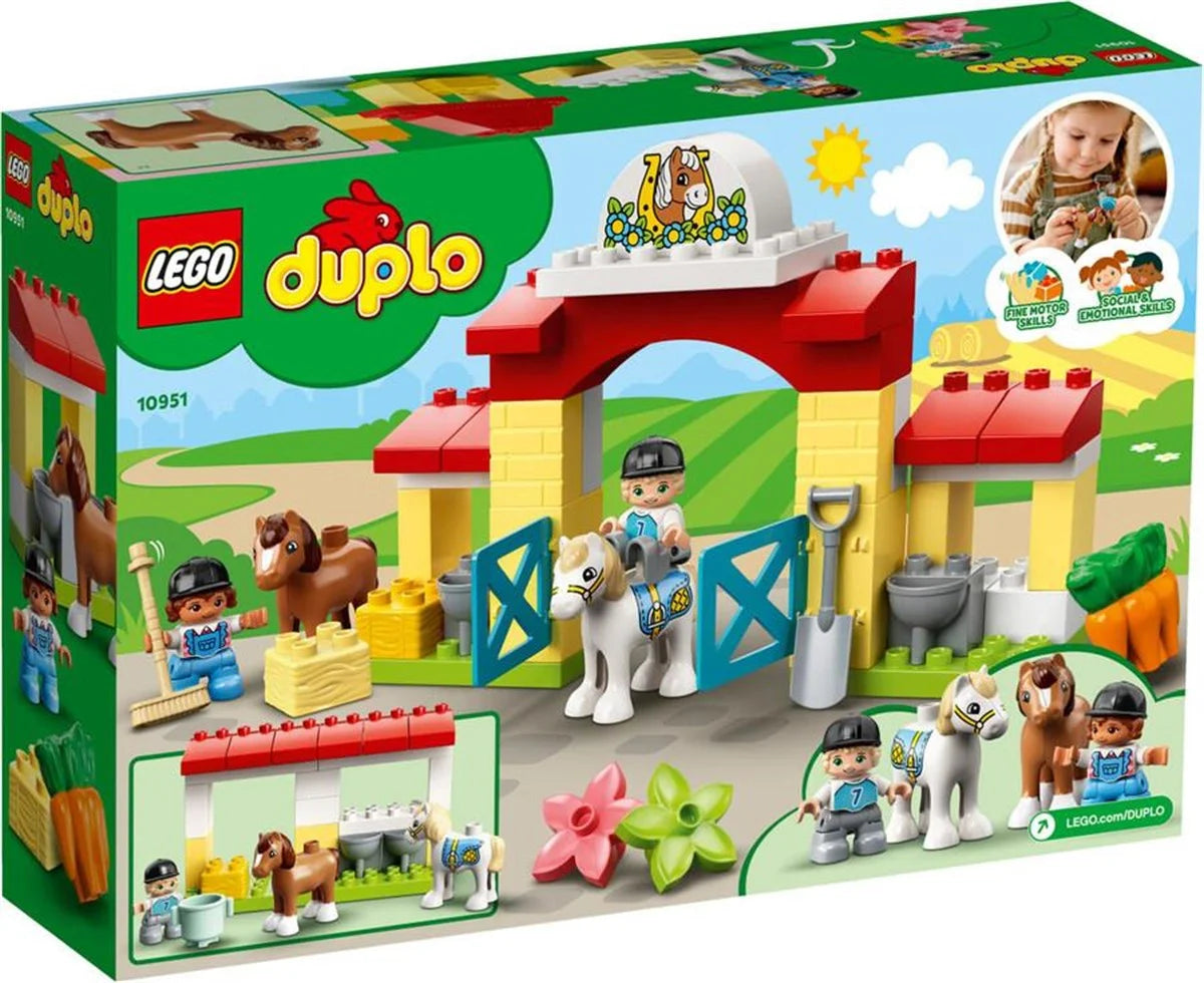 Lego Duplo At Ahırı ve Midilli Bakımı 10951 | Toysall