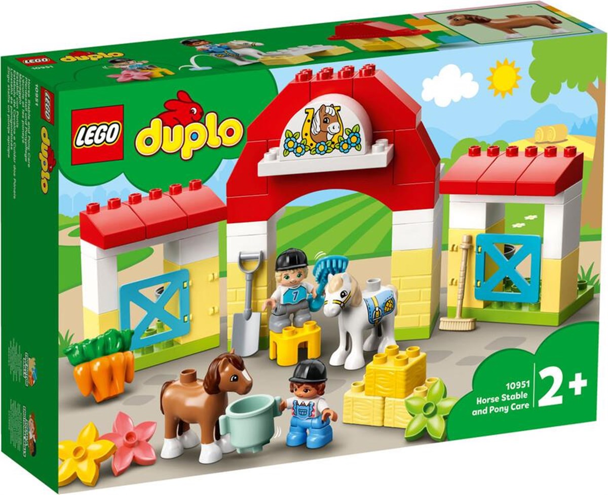 Lego Duplo At Ahırı ve Midilli Bakımı 10951 | Toysall