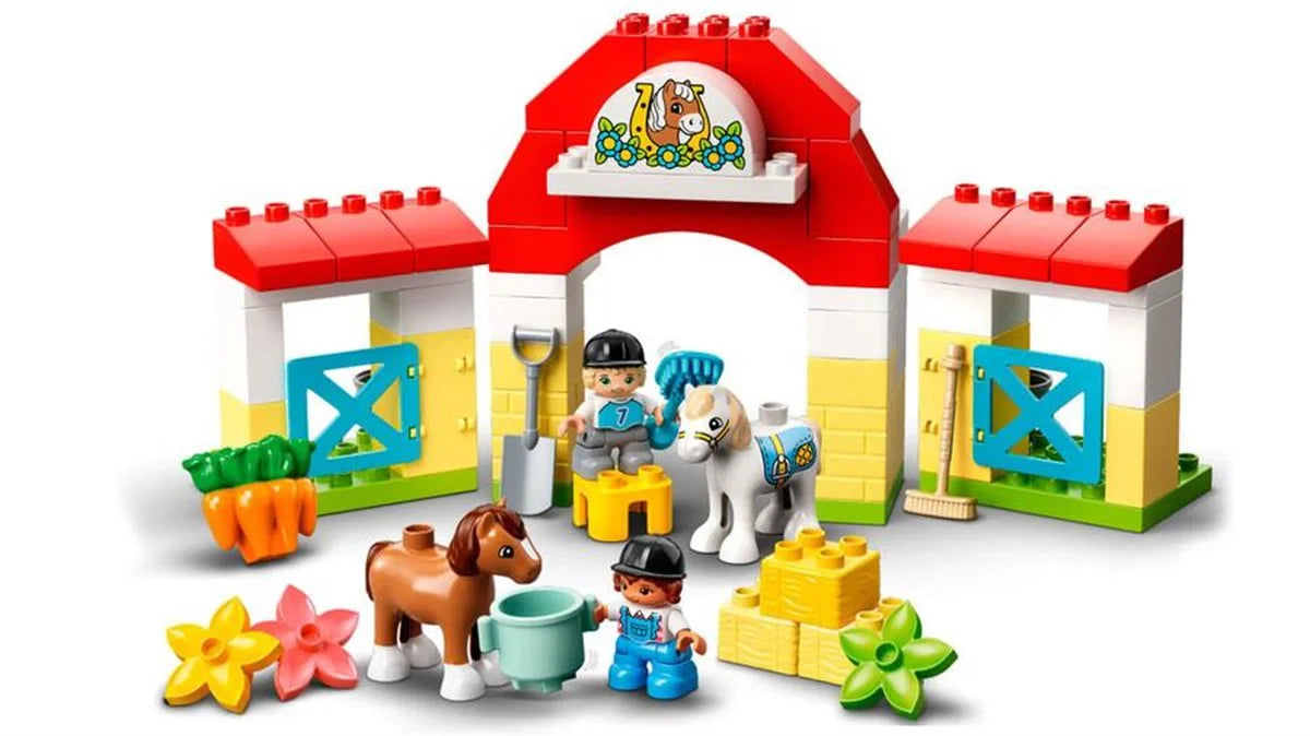 Lego Duplo At Ahırı ve Midilli Bakımı 10951 | Toysall