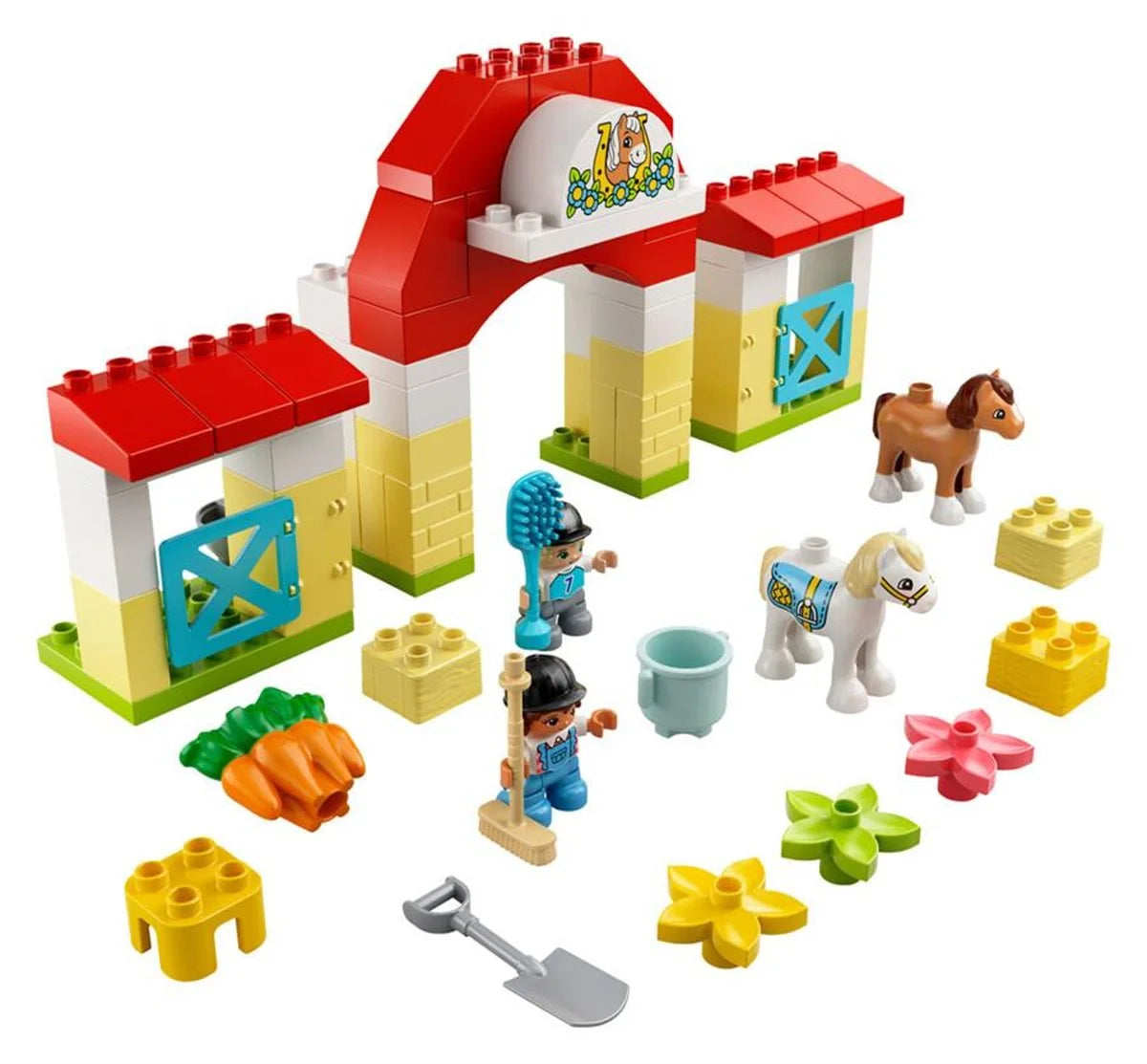 Lego Duplo At Ahırı ve Midilli Bakımı 10951 | Toysall