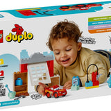 Lego Duplo Disney McQueen'in Doc'un Garajını Ziyareti 10456