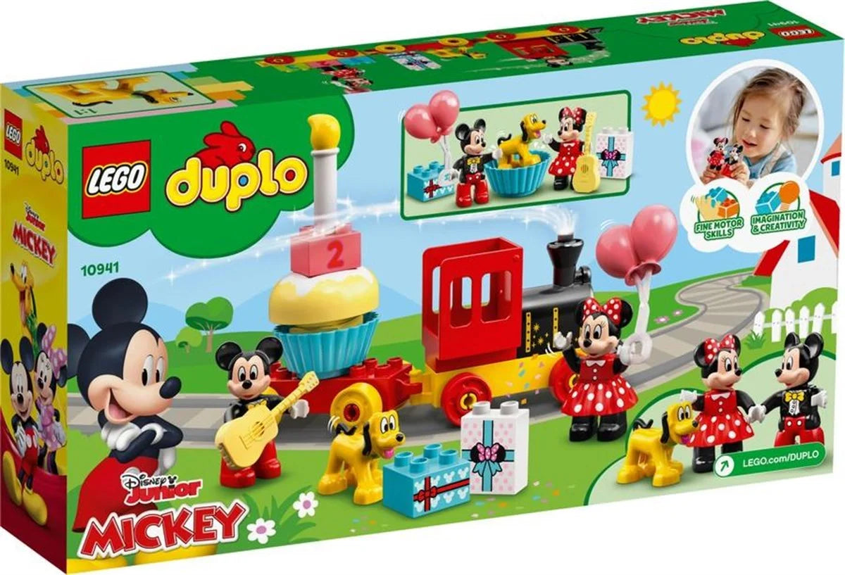 Lego Duplo Disney Mickey ve Minnie Doğum Günü Treni 10941 | Toysall