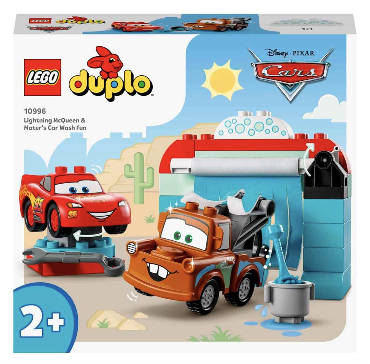 Lego Duplo Disney Şimşek McQueen ve Mater'in Oto Yıkama Eğlencesi 10996 | Toysall