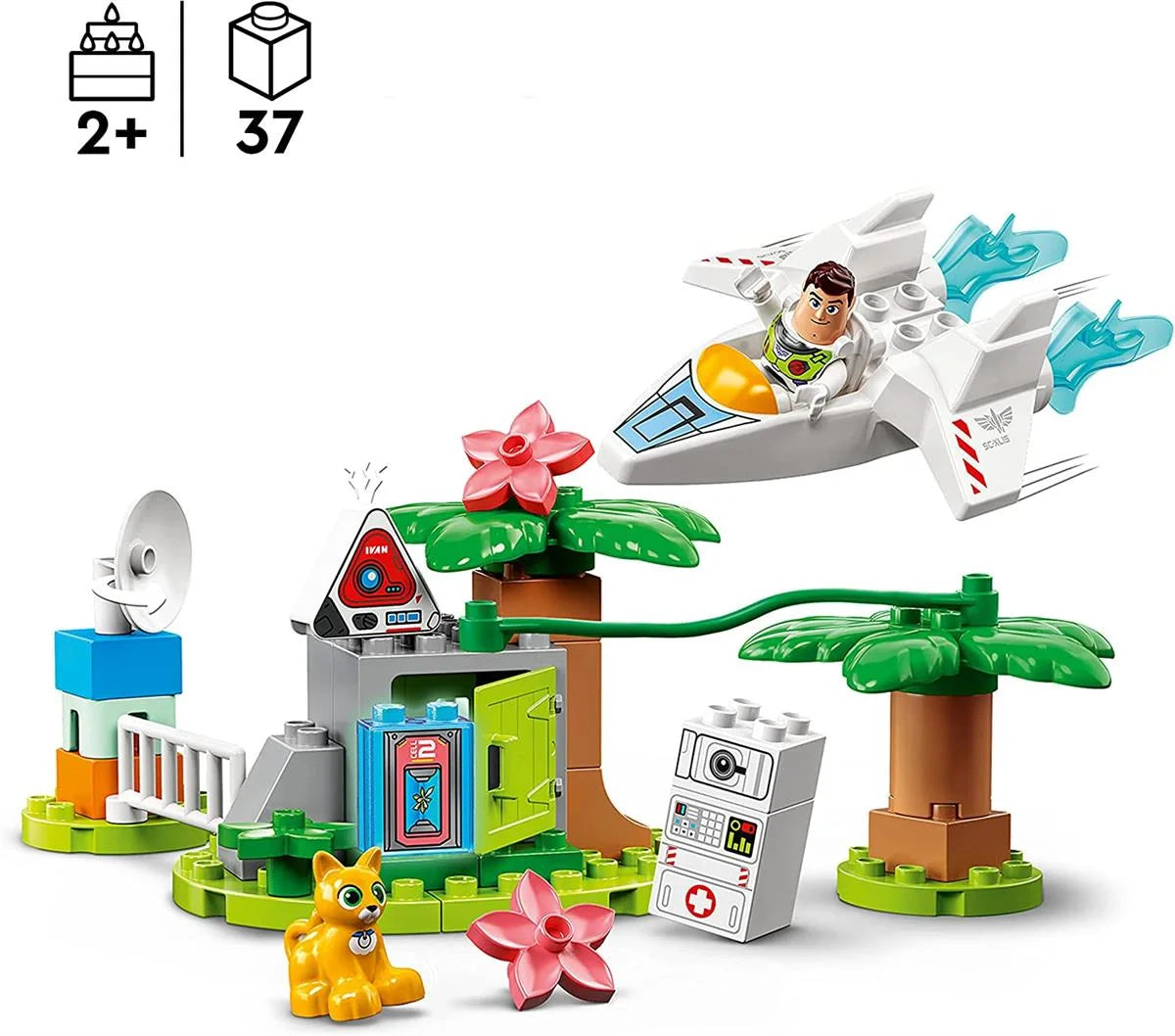 Lego Duplo Disney ve Pixar Buzz Lightyear'ın  Gezegen Görevi 10962 | Toysall