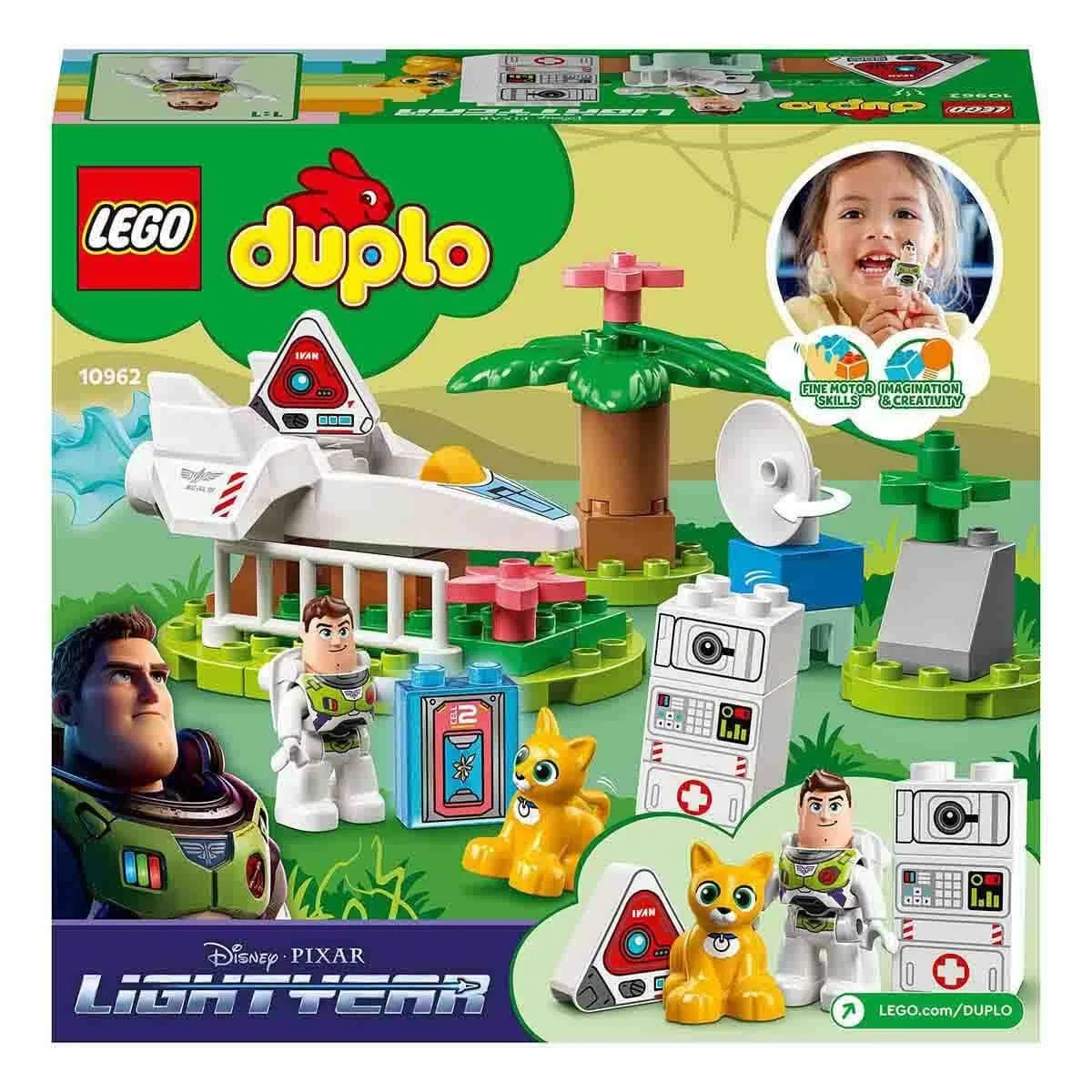 Lego Duplo Disney ve Pixar Buzz Lightyear'ın  Gezegen Görevi 10962 | Toysall