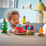 Lego Duplo Hortumlu İtfaiye Aracı ve İtfaiyeci 10473