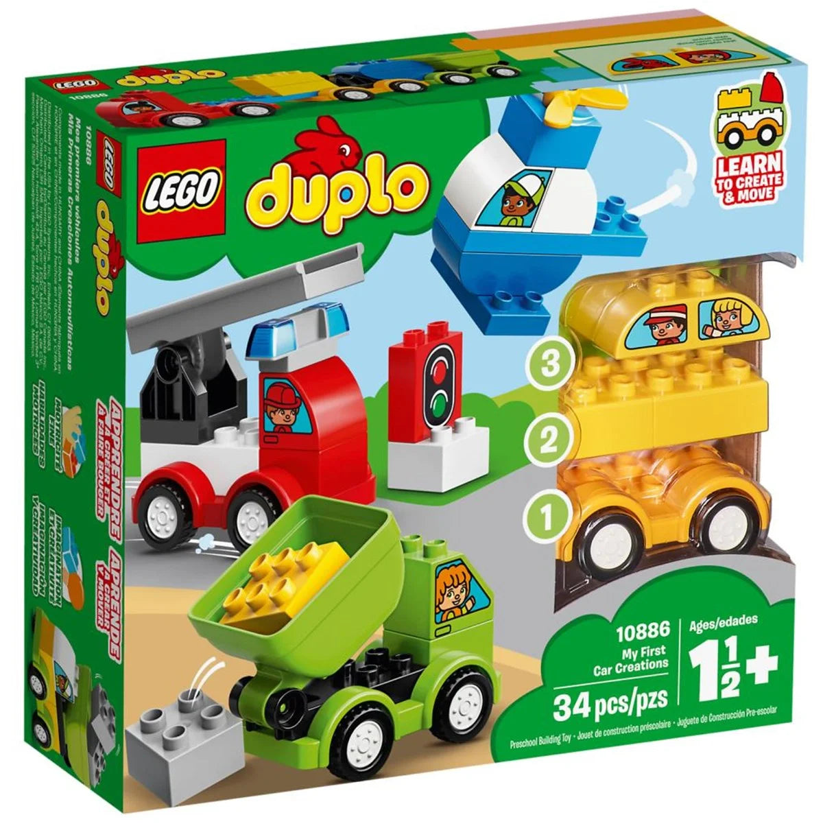 Lego Duplo İlk Araba Tasarımlarım 10886 | Toysall