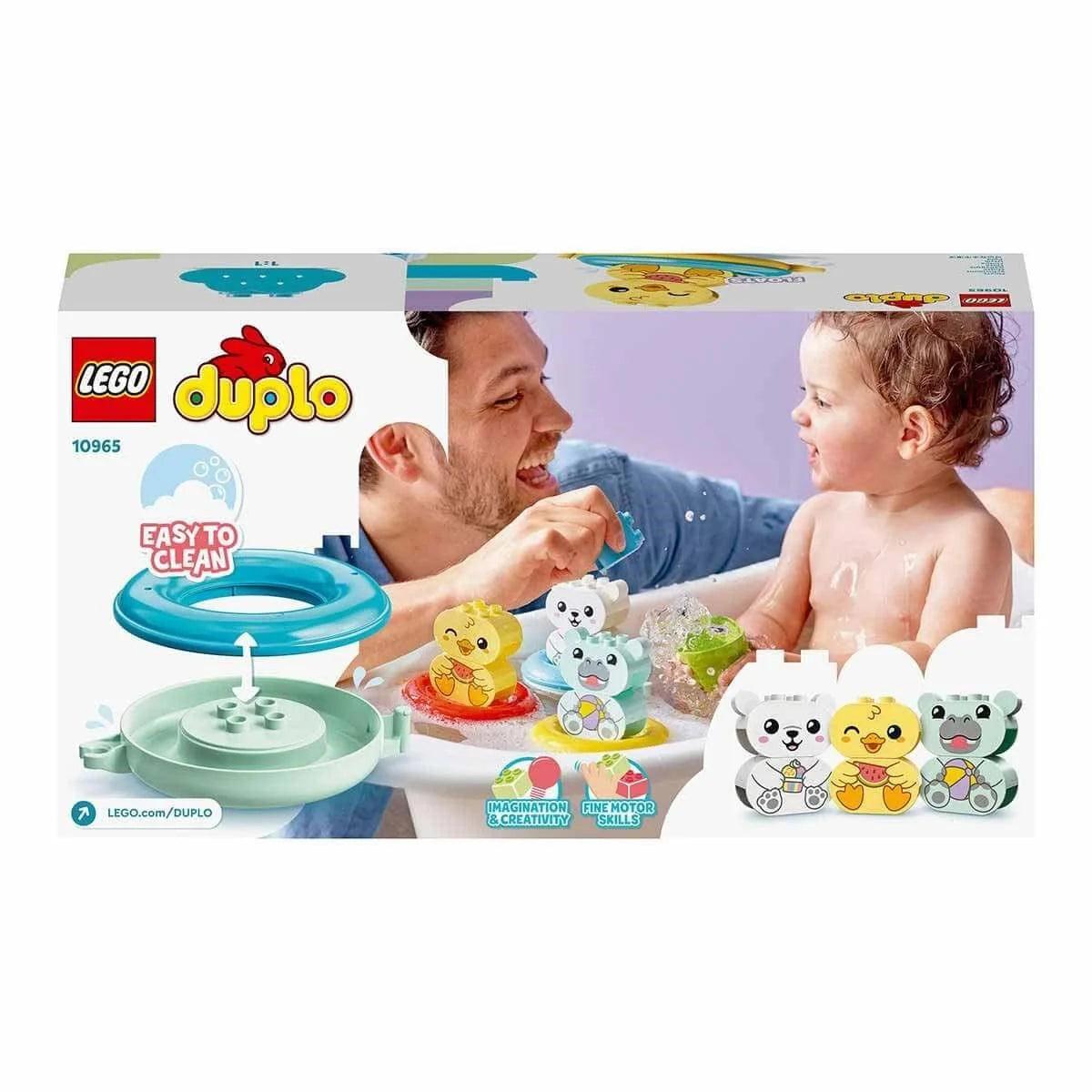 Lego Duplo İlk Banyo Zamanı Eğlencesi: Yüzen Hayvan Treni 10965 | Toysall